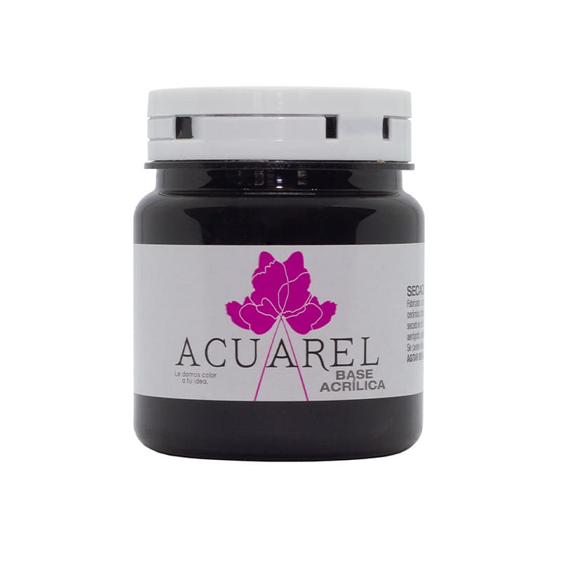  BASE ACRILICA ACUAREL 200CC NEGRO
