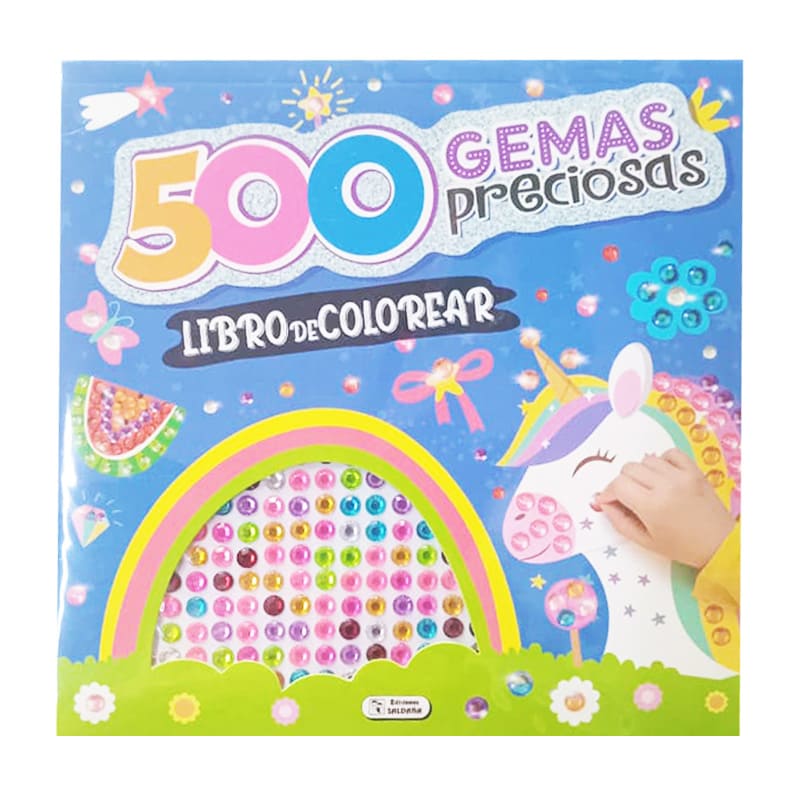  LIBRO PLOW 500 GEMAS PRECIOSAS UNICORNIO