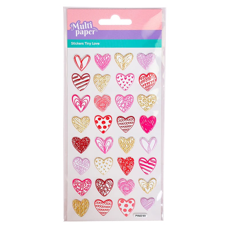  STICKERS MULTIPAPER TINY LOVE X6