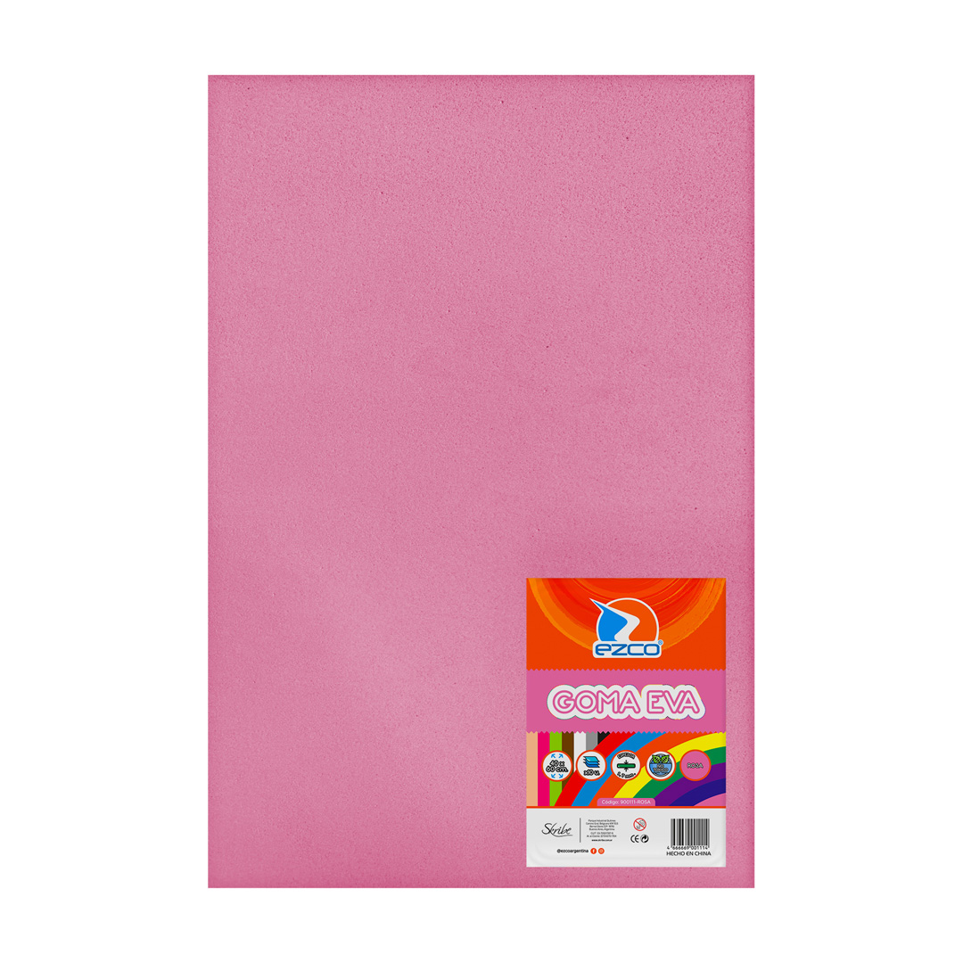  GOMA EVA EZCO 40X60 X10 ROSA 1.7MM