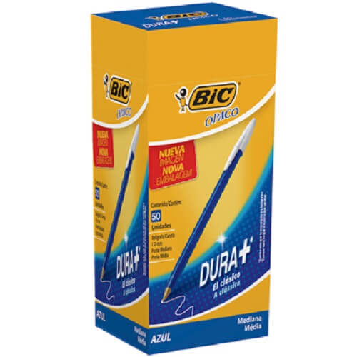  BOLIGRAFO BIC OPACO 1MM AZUL X50