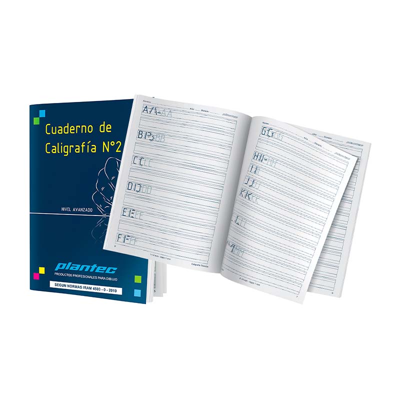  CUADERNO CALIGRAFIA PLANTEC N2 AVANZADO