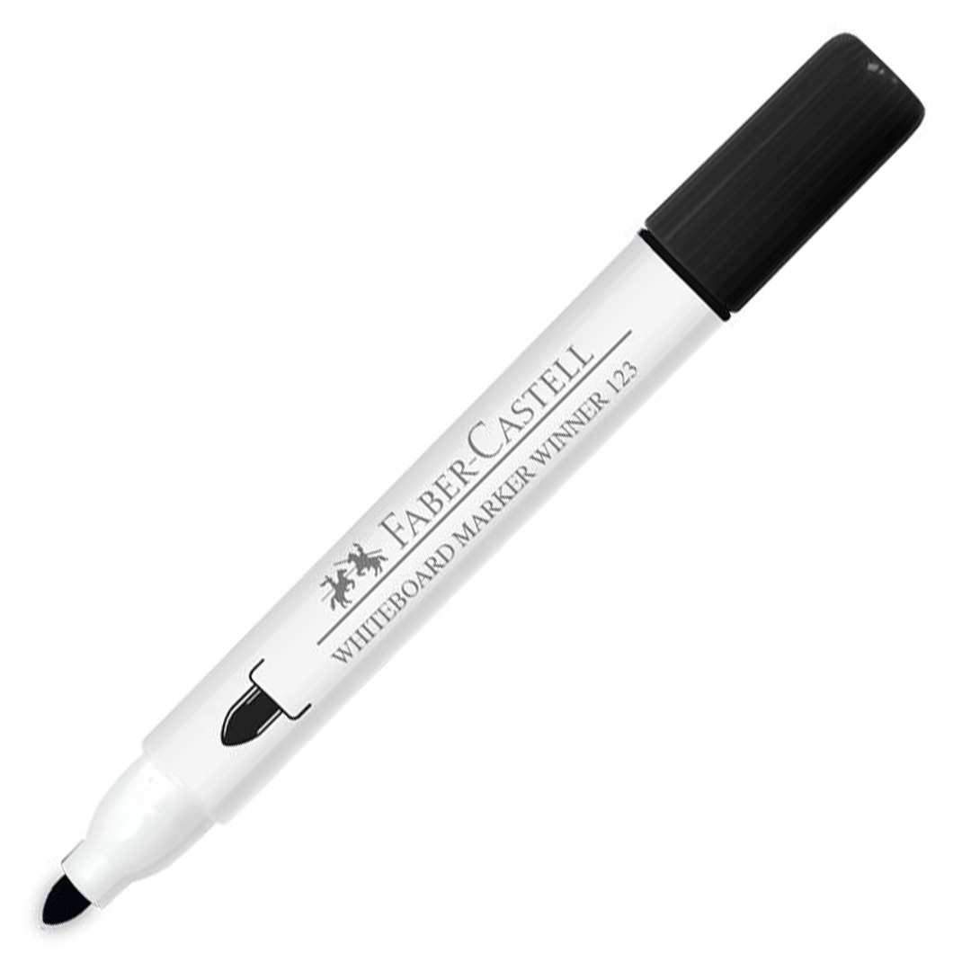 MARCADOR PIZARRA FABER WINNER 123 NEGRO X12