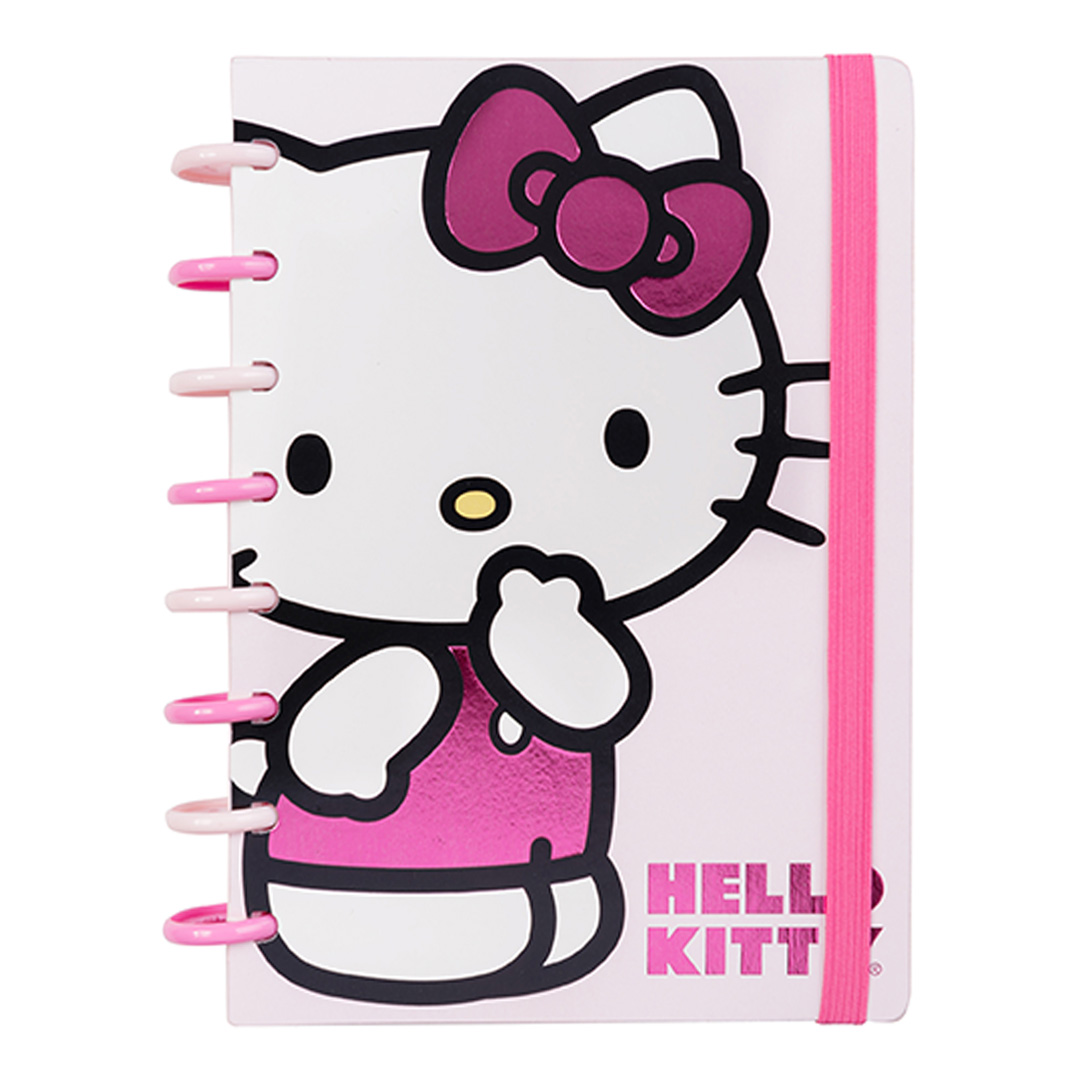  CUADERNO MOOVING LOOP A5 A DISCOS HELLO KITTY