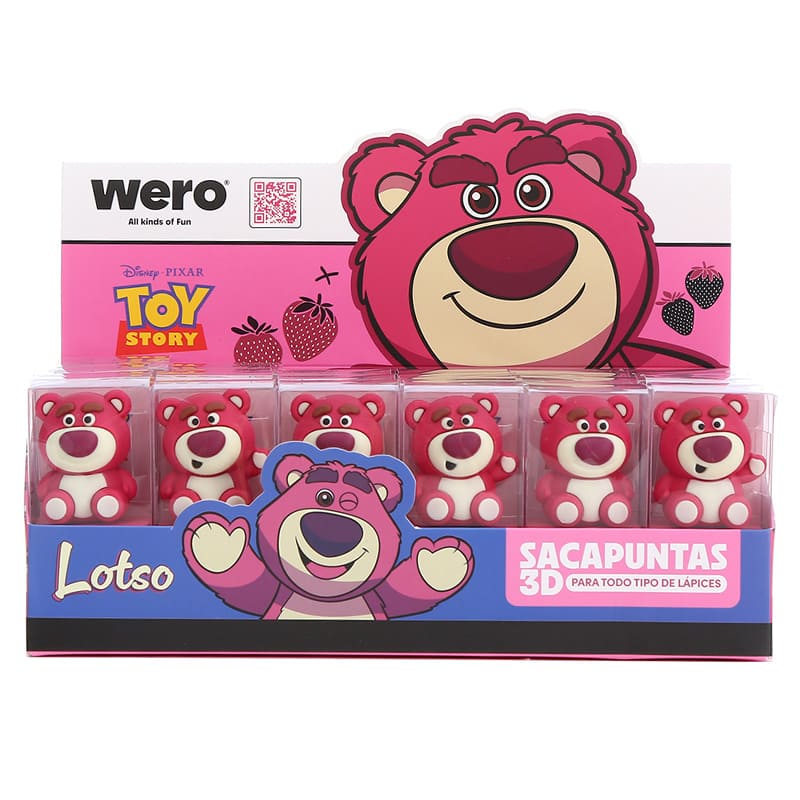  SACAPUNTA 3D WERO DISPLAY X24 LOTSO