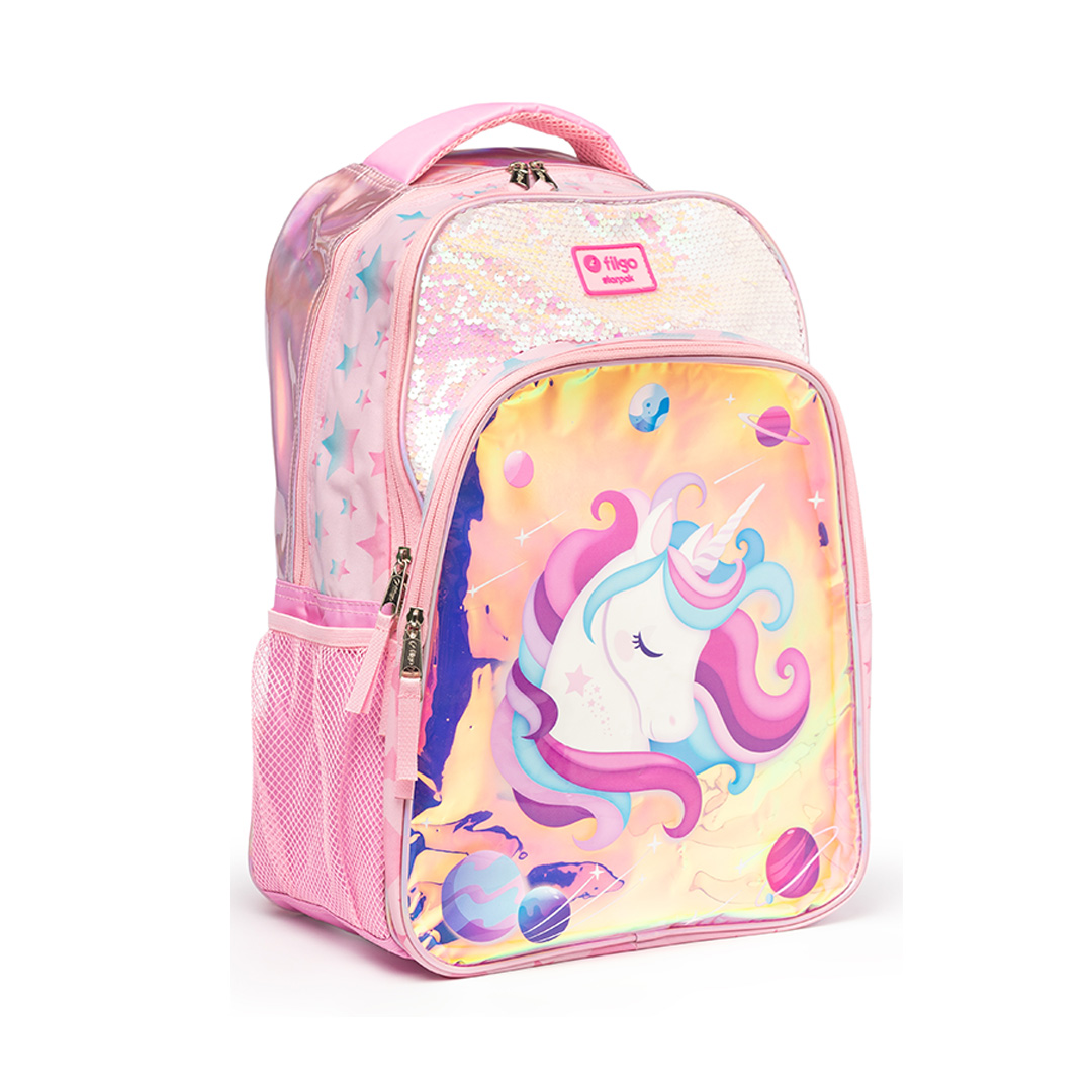  MOCHILA FILGO STARPAK 18'' UNICORNIO ROSA