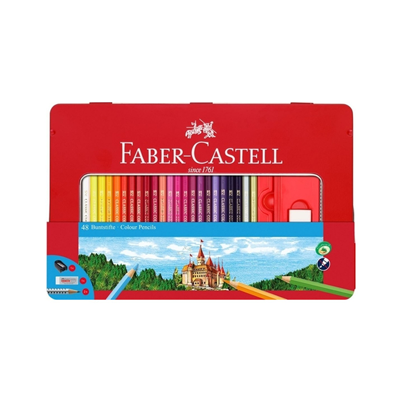  LAPIZ COLOR FABER ECOLAPIZ LATA X48