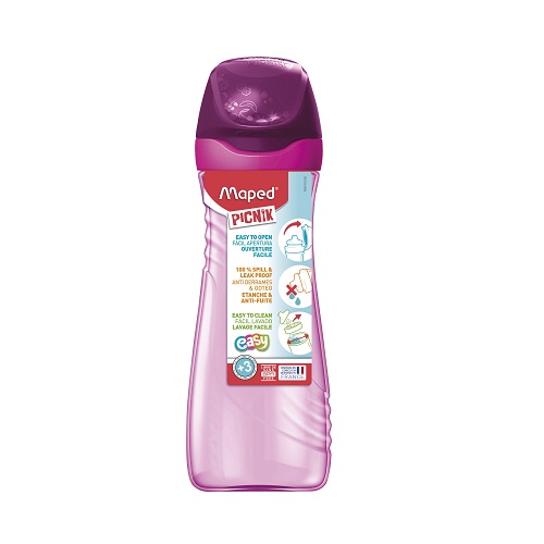  BOTELLA MAPED PLASTICO ORIGIN 580ML ROSA