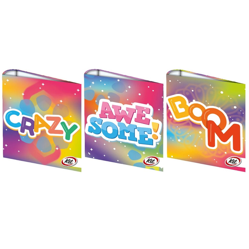  CARPETA ESCOLAR KIT 3X40 CRAZY