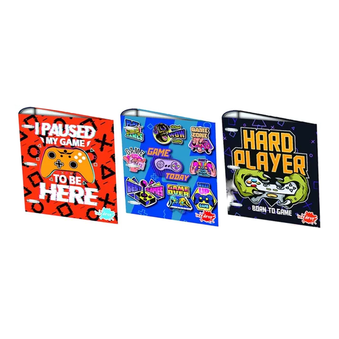  CARPETA ESCOLAR INKDROP 3X40 GAMER