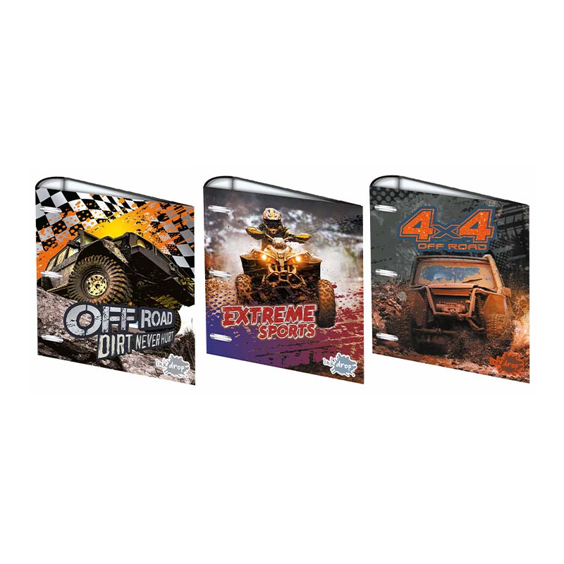 CARPETA ESCOLAR INKDROP 3X40 OFF ROAD