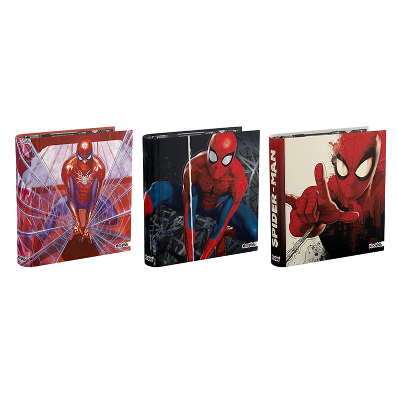  CARPETA ESCOLAR MOOVING 3X40 SPIDERMAN