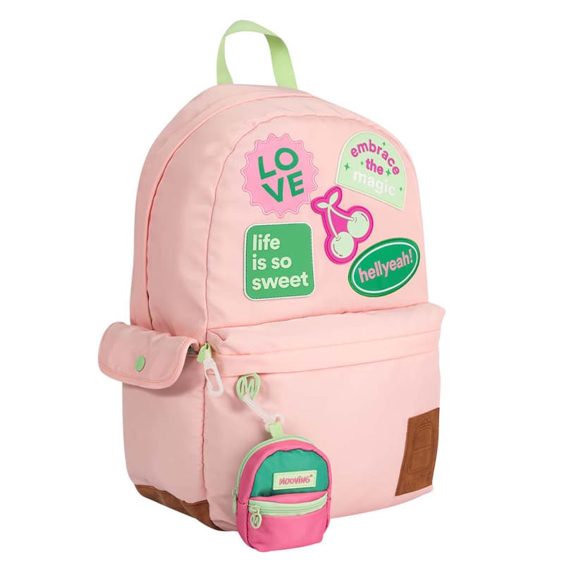  MOCHILA MOOVING MOOVING PINK