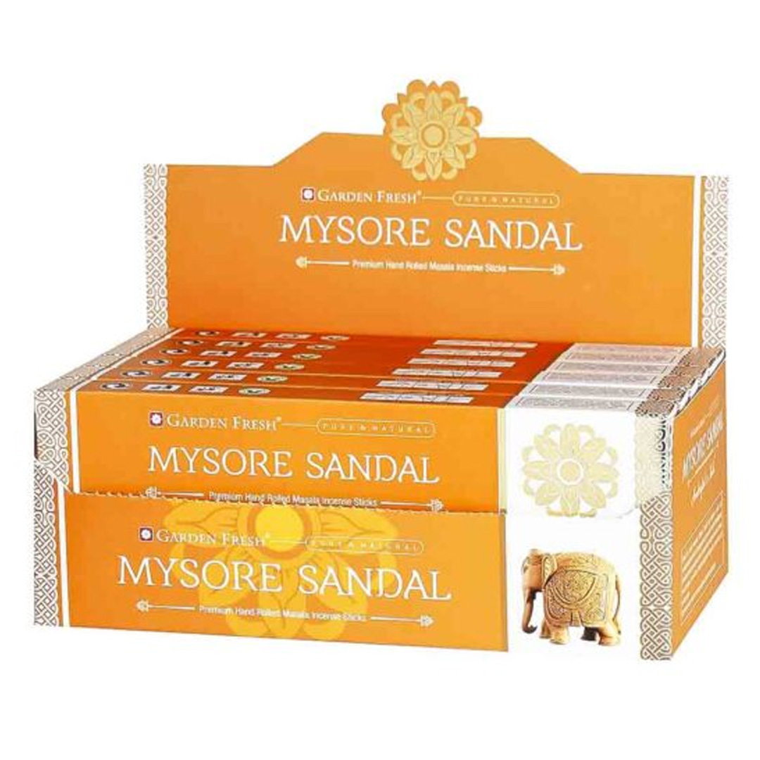  SAHUMERIO GARDEN FRESH 15G X12 MYSORESANDAL