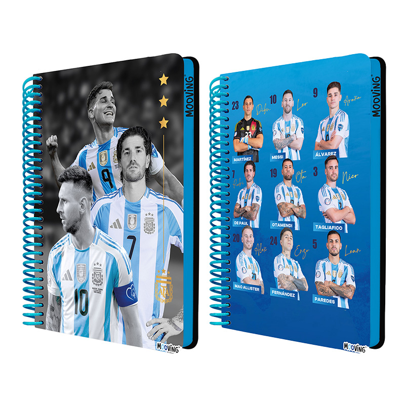  CUADERNO MOOVING PREMIUM CARTA AFA