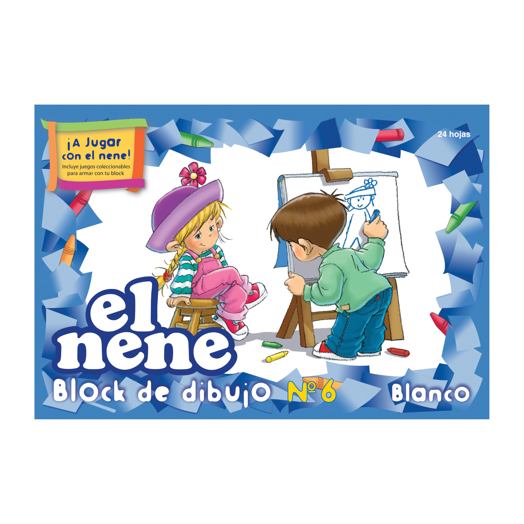  BLOCK N6 EL NENE X 24 HOJAS BLANCO
