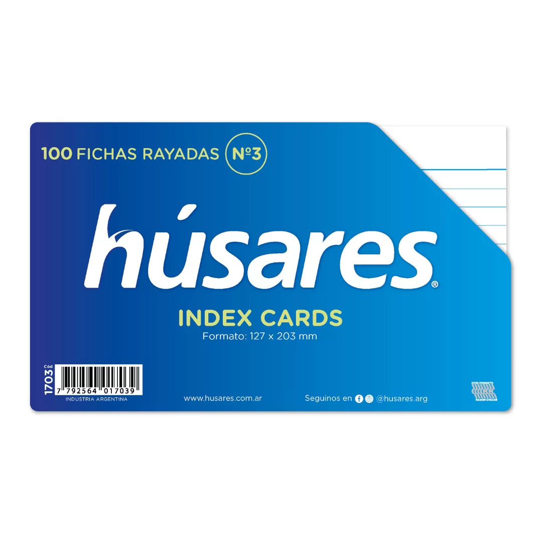  FICHA HUSARES N3 100H RAYADAS