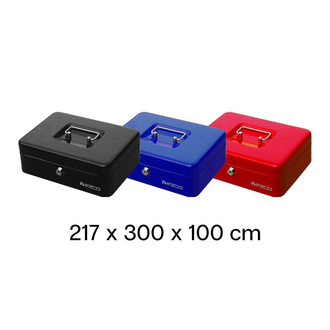  COFRE METAL PORTAVALORES EZCO 22X30X10