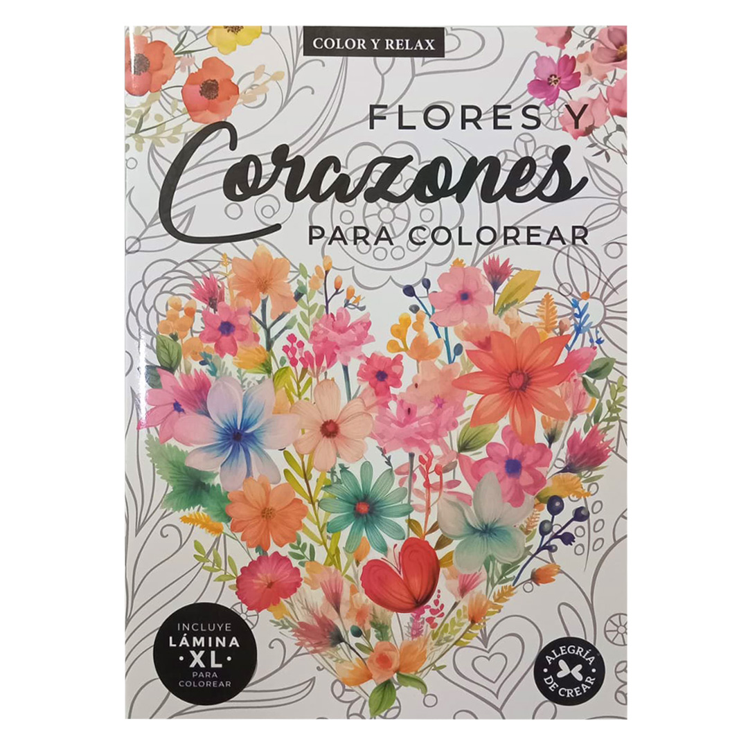  LIBRO LO QUE CREES CREAS FLORES Y  CORAZONES