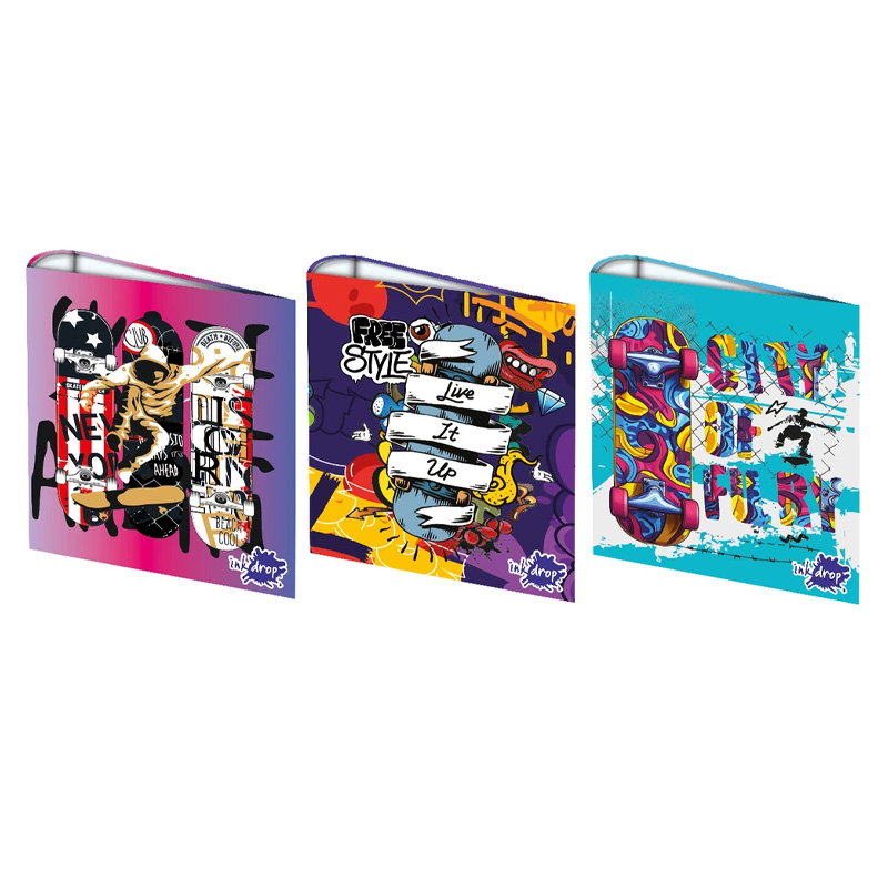  CARPETA ESCOLAR INKDROP 3X40 SKATE