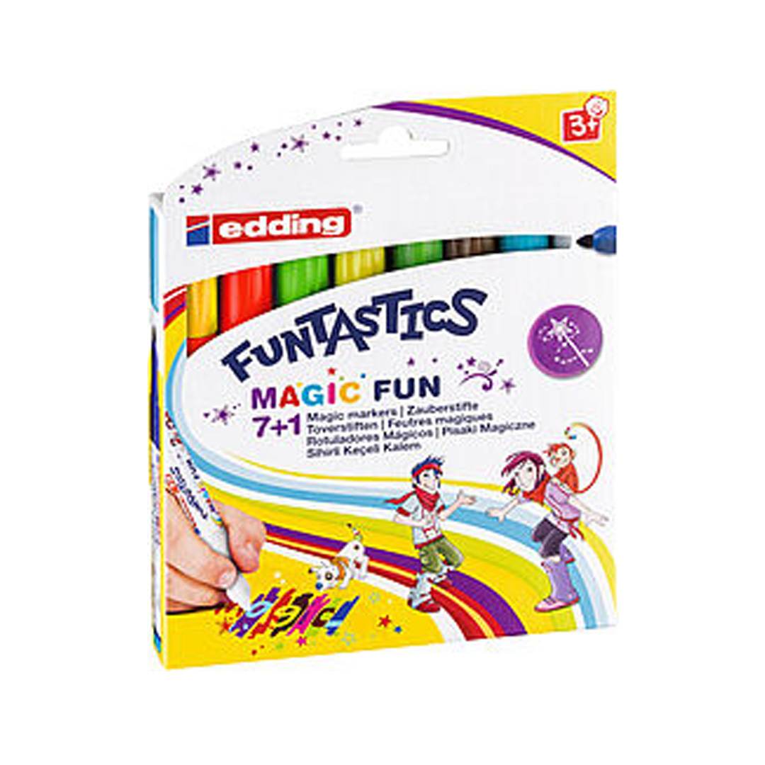  MARCADOR ESCOLAR EDDING FUNTASTIC MAGIC MARK X10