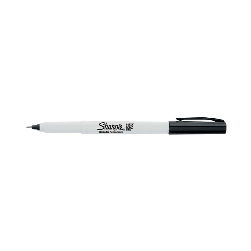  MARCADOR PERMANENTE SHARPIE ULTRA FINO;
NEGRO X12