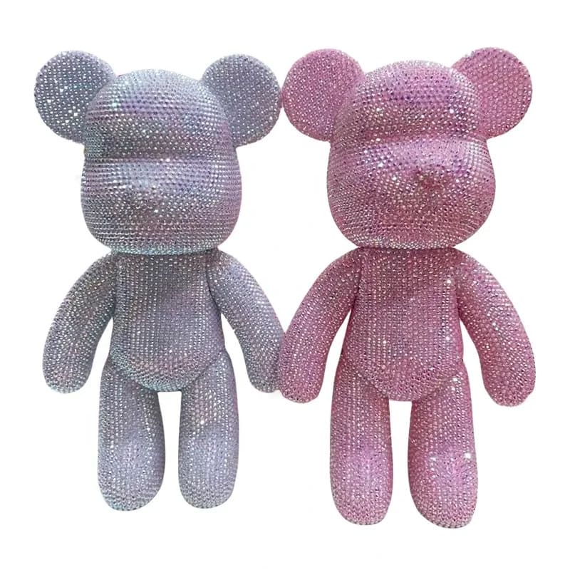  DIAMOND PAINTING 18CM FIGURA 3D OSO  COLORES SURTIDOS