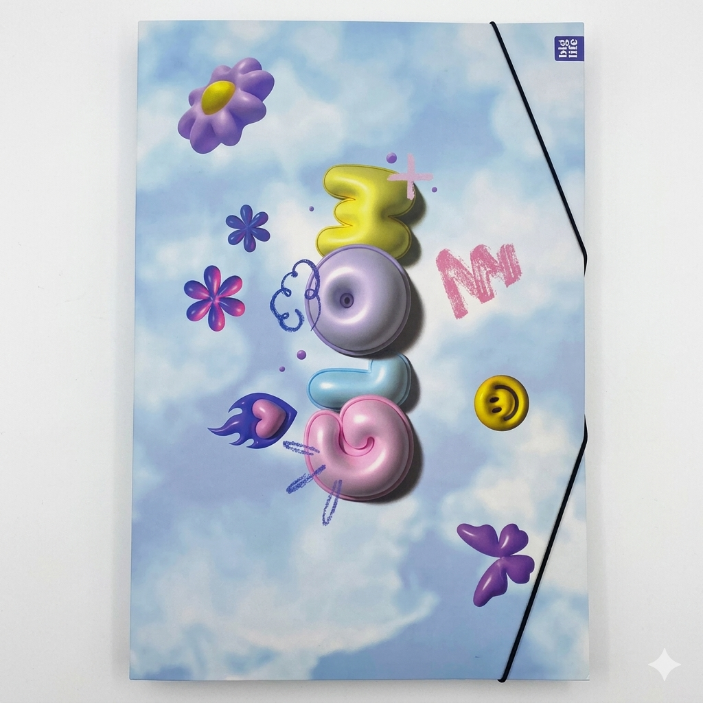  CARPETA 3 SOLAPAS N6 PPR BALLOON