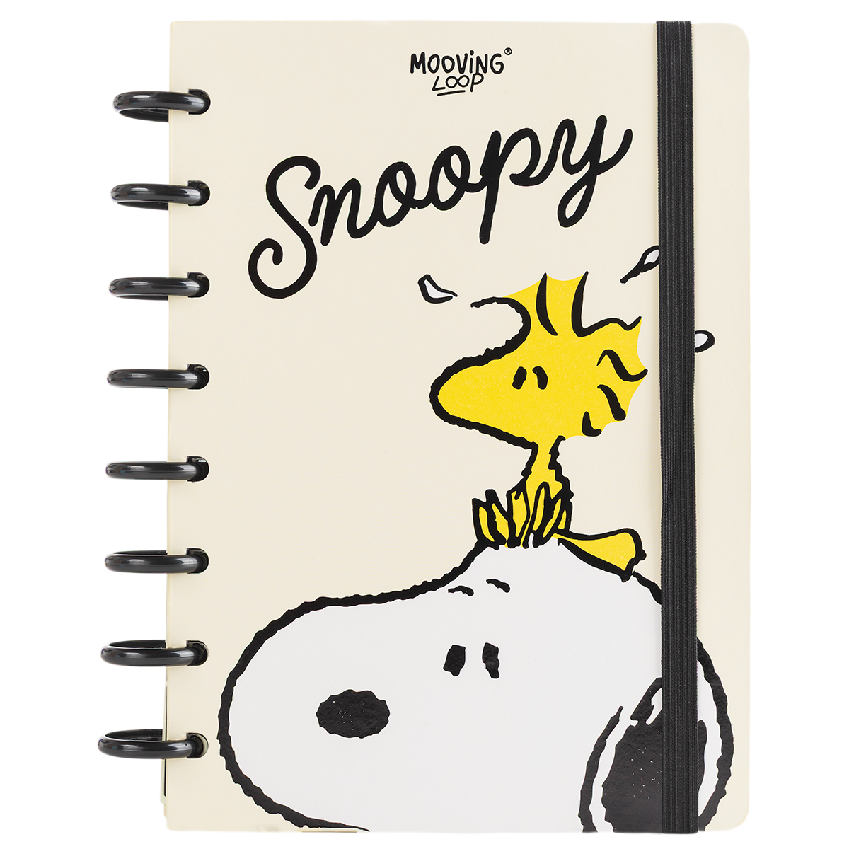  CUADERNO MOOVING LOOP A5 A DISCOS SNOOPY