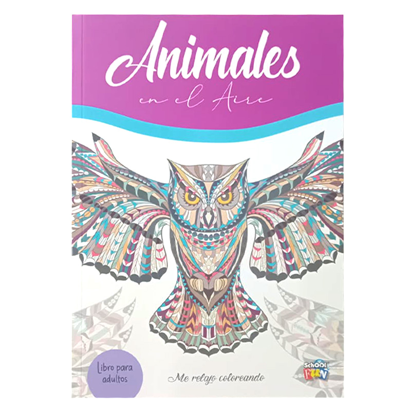  LIBRO PLOW RELAJO COLOREAN ANIMALES AIRE