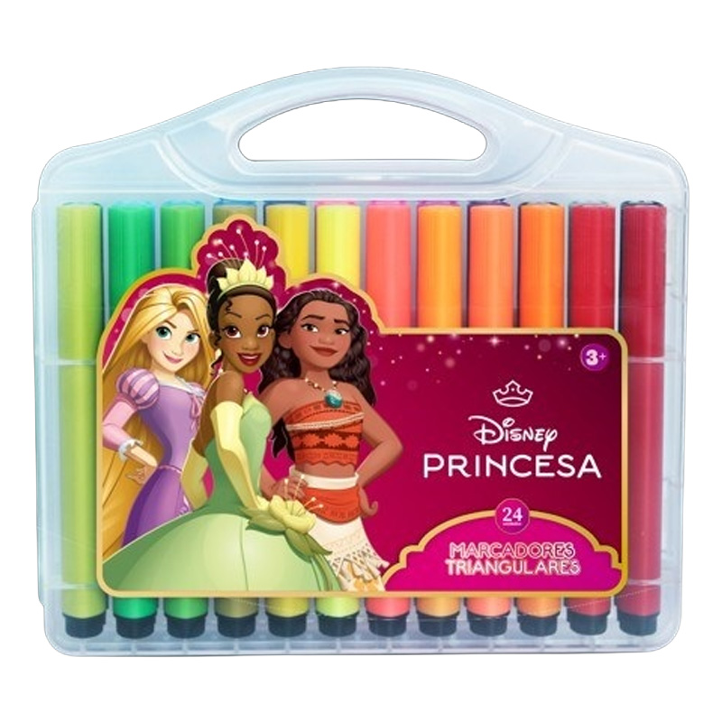  MARCADOR ESCOLAR  EZCO TRIANGULAR X24;
PRINCESA