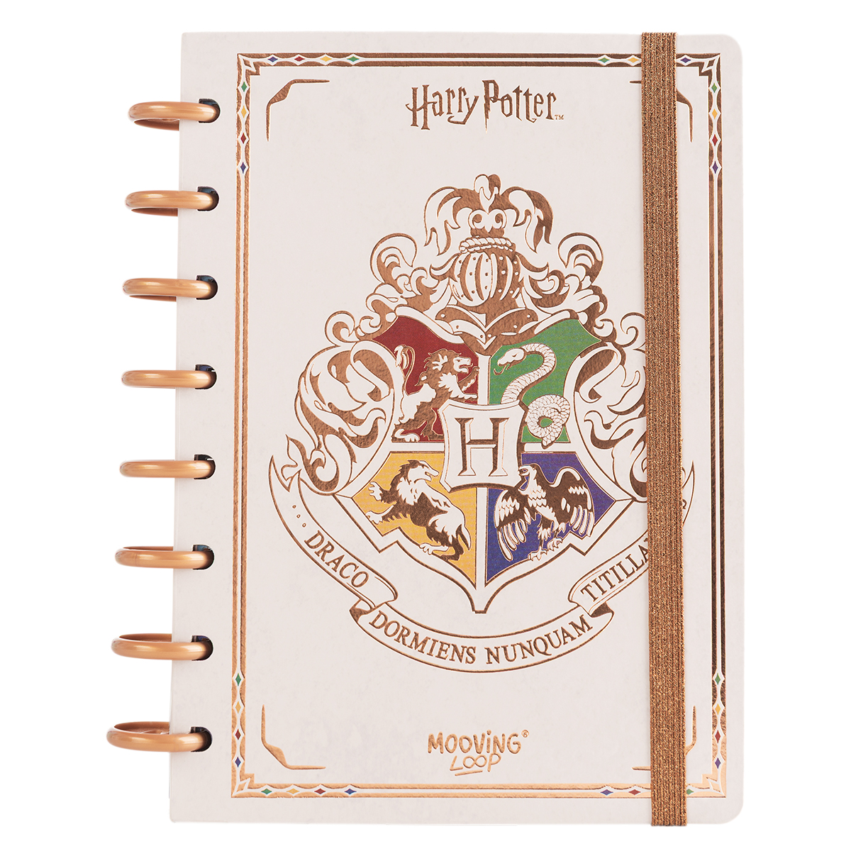  CUADERNO MOOVING LOOP A5 A DISCOS  HARRY POTTER