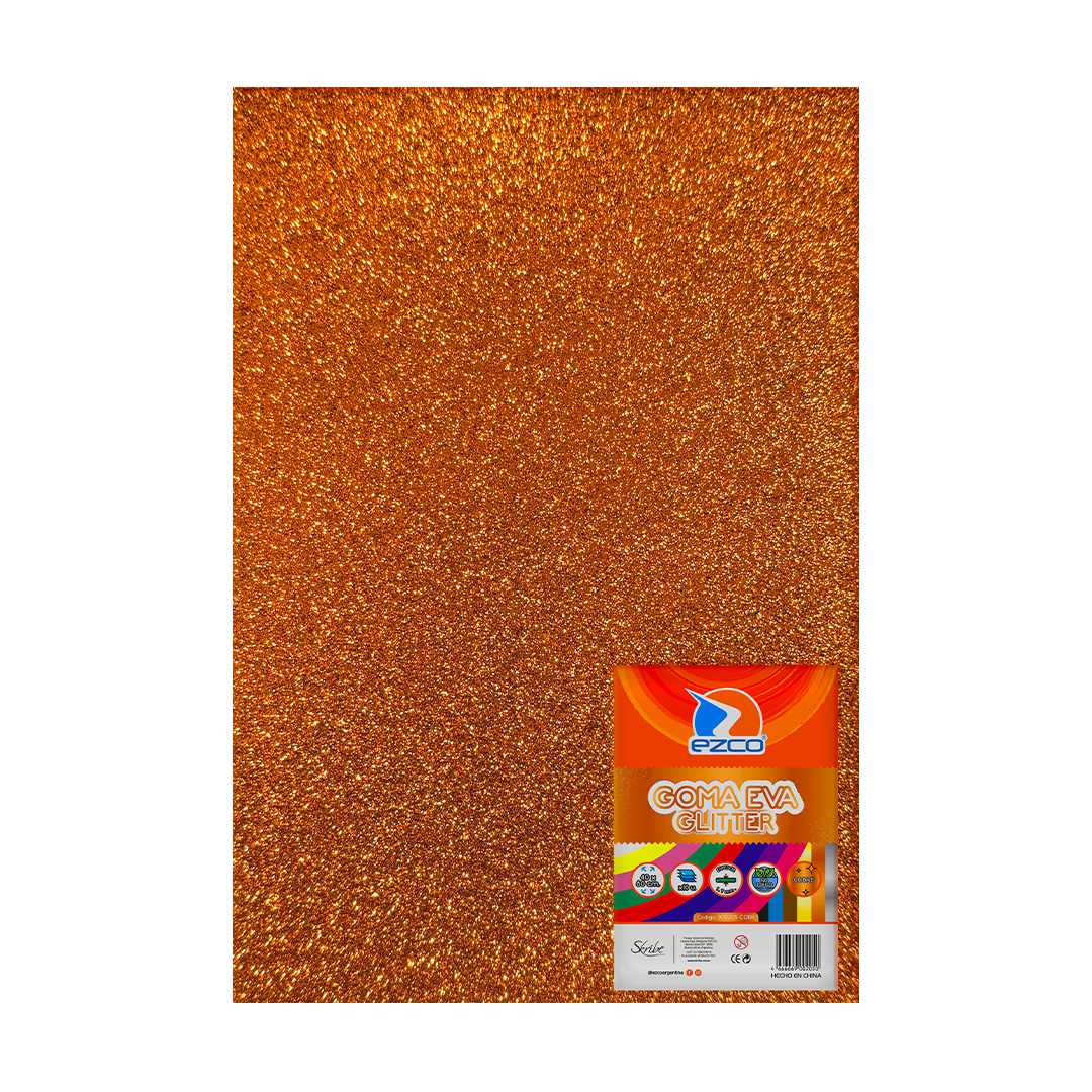  GOMA EVA BRILLO EZCO 40X60 X10 COBRE 1.7MM