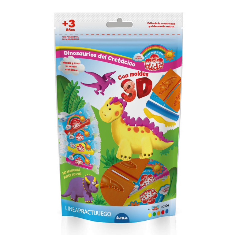  JUEGO MASA MOD DIDO DINOSAURIOS CRETACIC