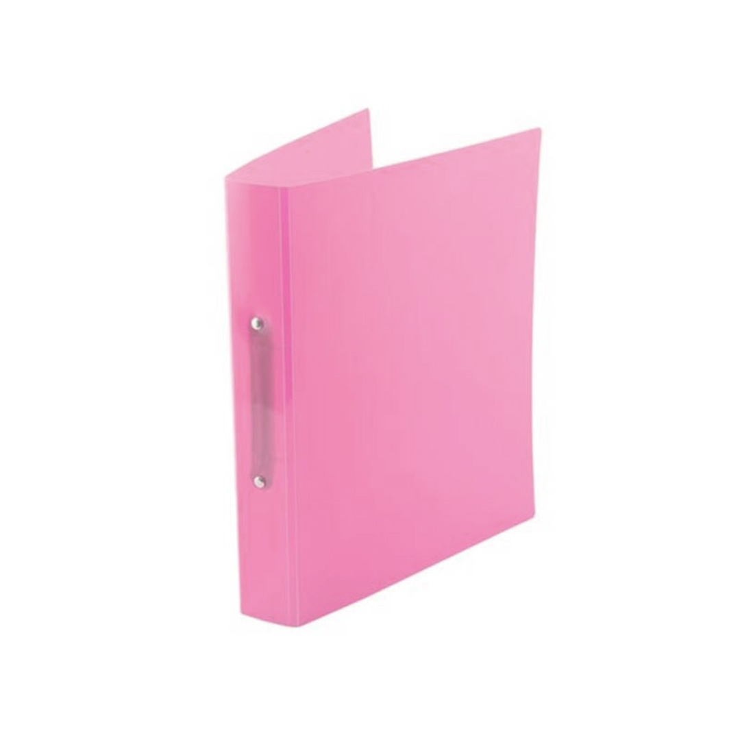  CARPETA A4 2X40 AVIOS PP ROSA PASTEL