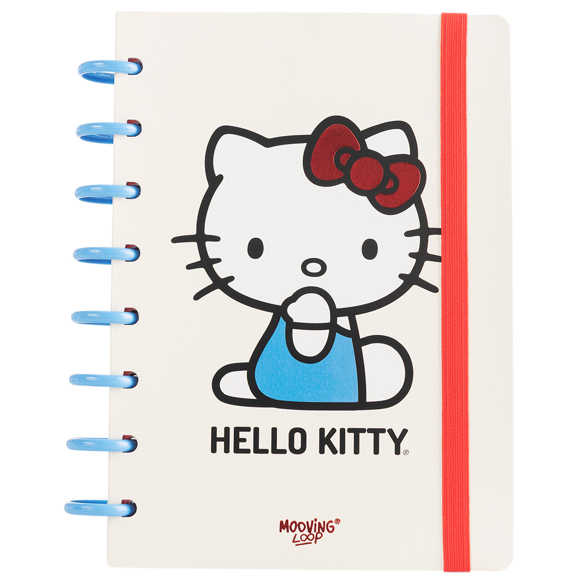  CUADERNO MOOVING LOOP A5 A DISCOS HELLO KITTY