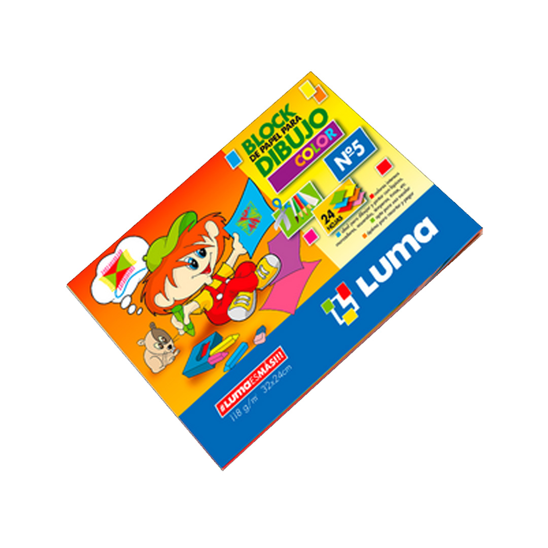  BLOCK N5 LUMA 24 HOJAS COLOR
