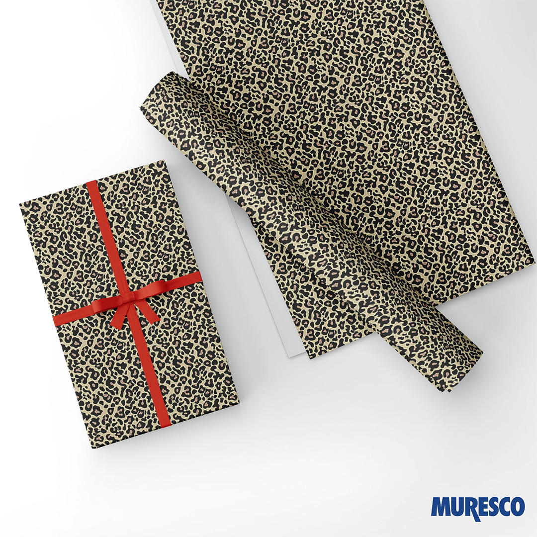  PAPEL REGALO KRAFT PREMIUM MURESCO X10H ANIMAL PRINT