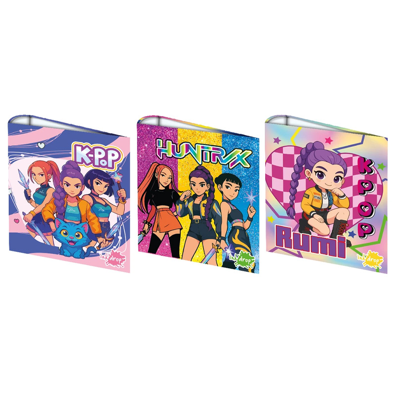  CARPETA ESCOLAR INKDROP 3X40 K-POP