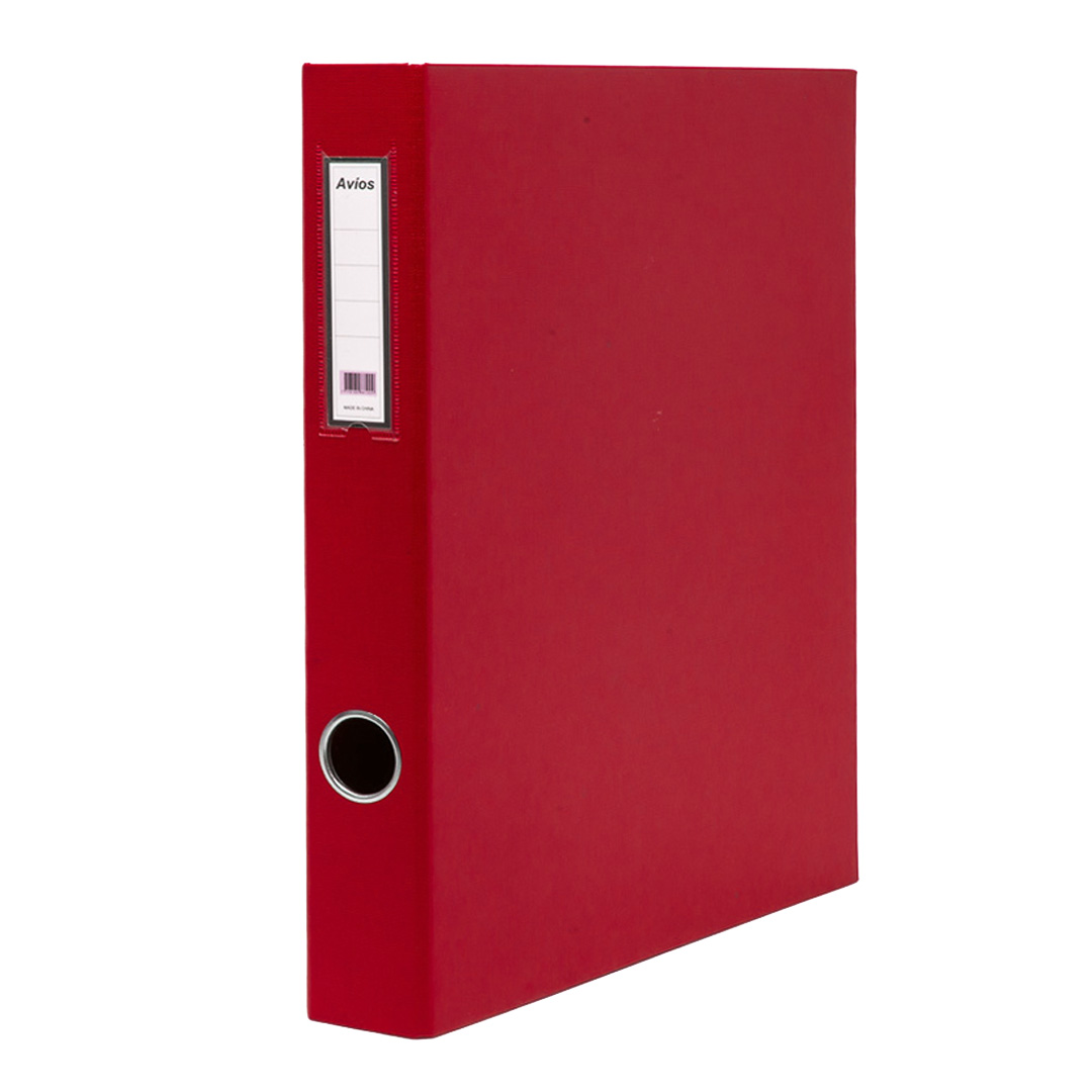 CARPETA OFICIO 2X40 AVIOS PVC ROJA