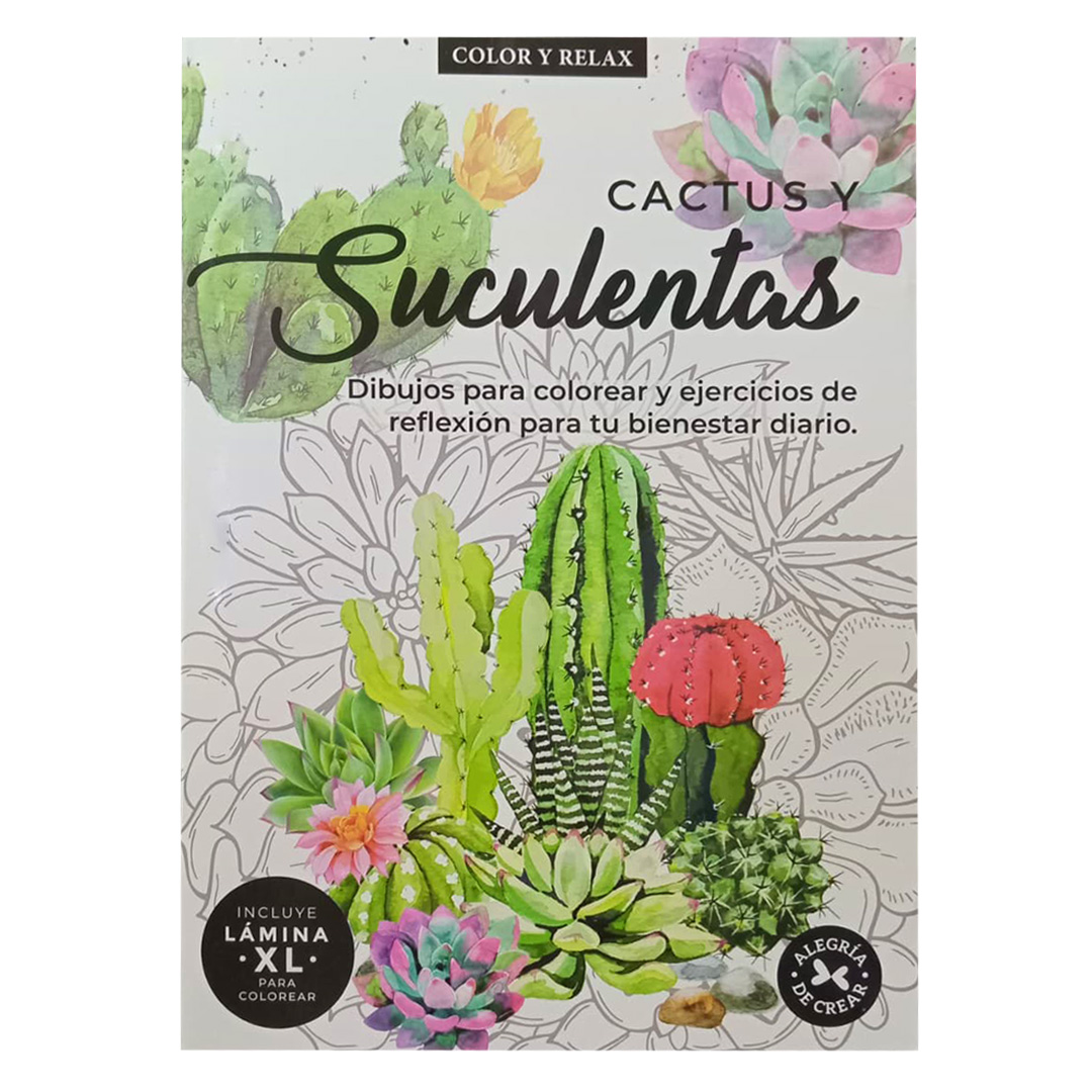  LIBRO LO QUE CREES CREAS CACTUS Y  SUCULENTAS