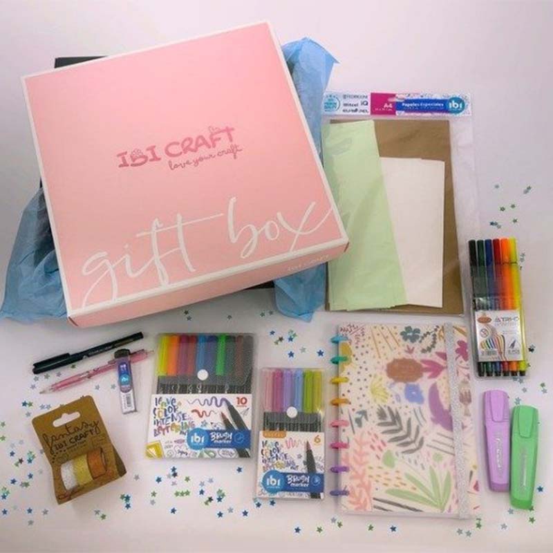  SET IBICRAFT LETTERING CON 12 PRODUCTOS
