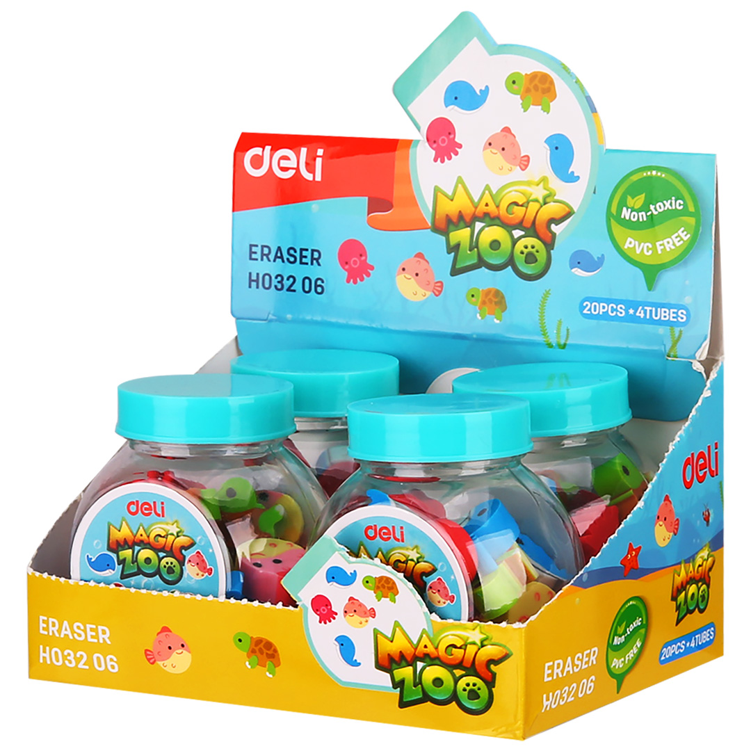  GOMA DELI ZOO MAGIC ESTUCHE X4
