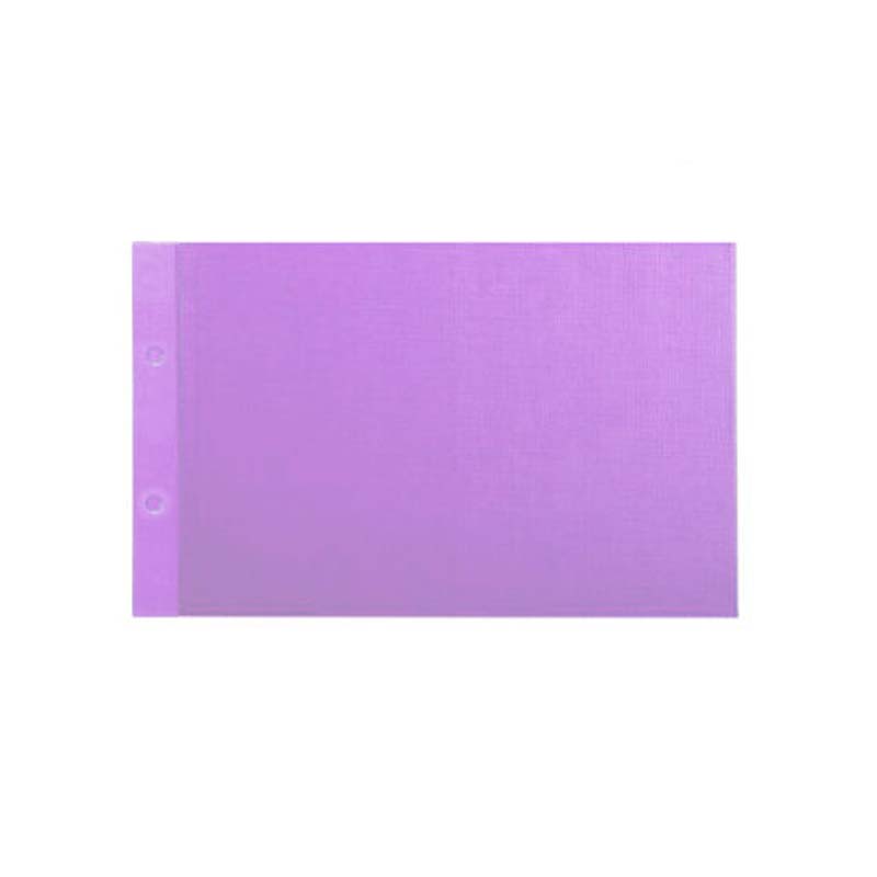  CARPETA ESCOLAR TAPA N5 AVIOS PVC PASTEL  VIOLETA