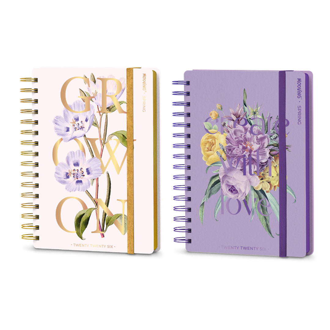  AGENDA MOOVING 15X21 DÍA POR PAGINA  SPRING