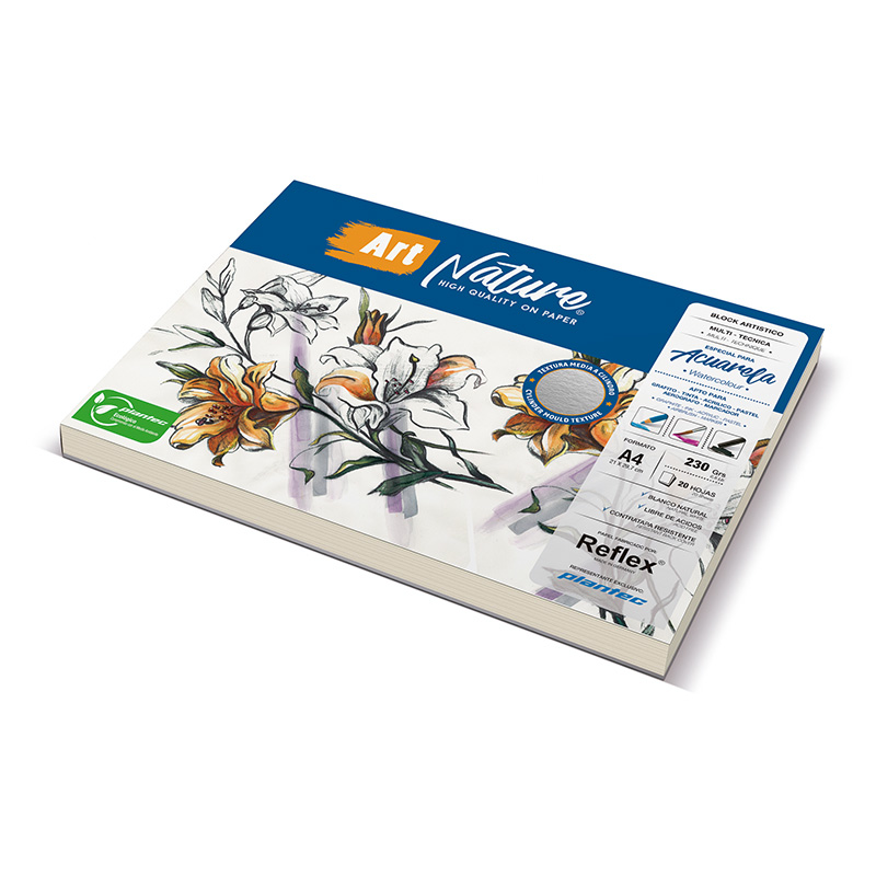  BLOCK DE DIBUJO ART NATURE 230GR A4 X20 HOJAS