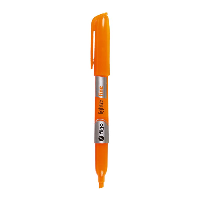  RESALTADOR FINO FILGO X12 FLUO NARANJA