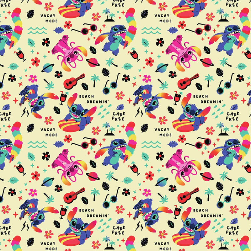  PAPEL AFICHE MURESCO FANTASIA 70X100  X10H STITCH BEACH