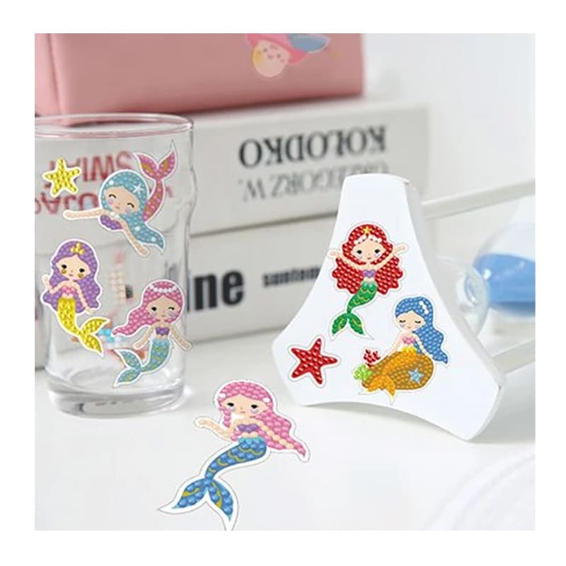  DIAMOND PAINTING STICKERS 10X15 SIRENAS