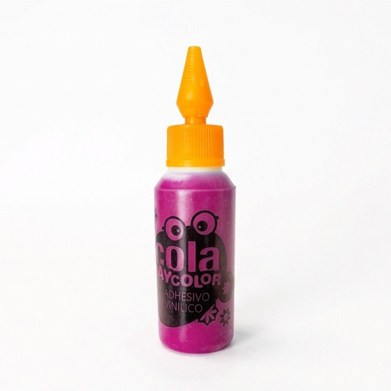  ADHESIVO COLOR PLAYCOLOR 30GR ROSA X48